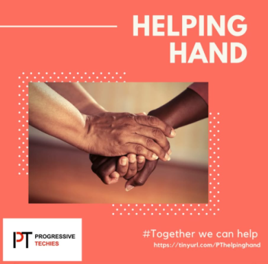 Yes, I am progressive Techie with hand to help