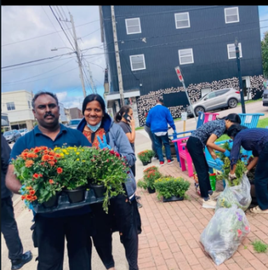 Volunteer work at Sydney downtown